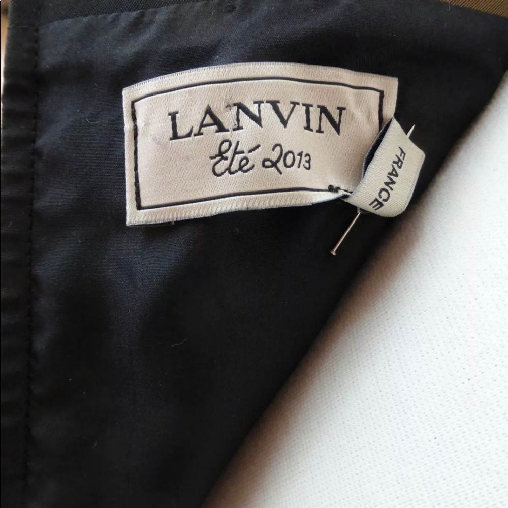 NWT LANVIN Runway dress size 8 US/ 42 FRANCE $2595 - Picture 7 of 9